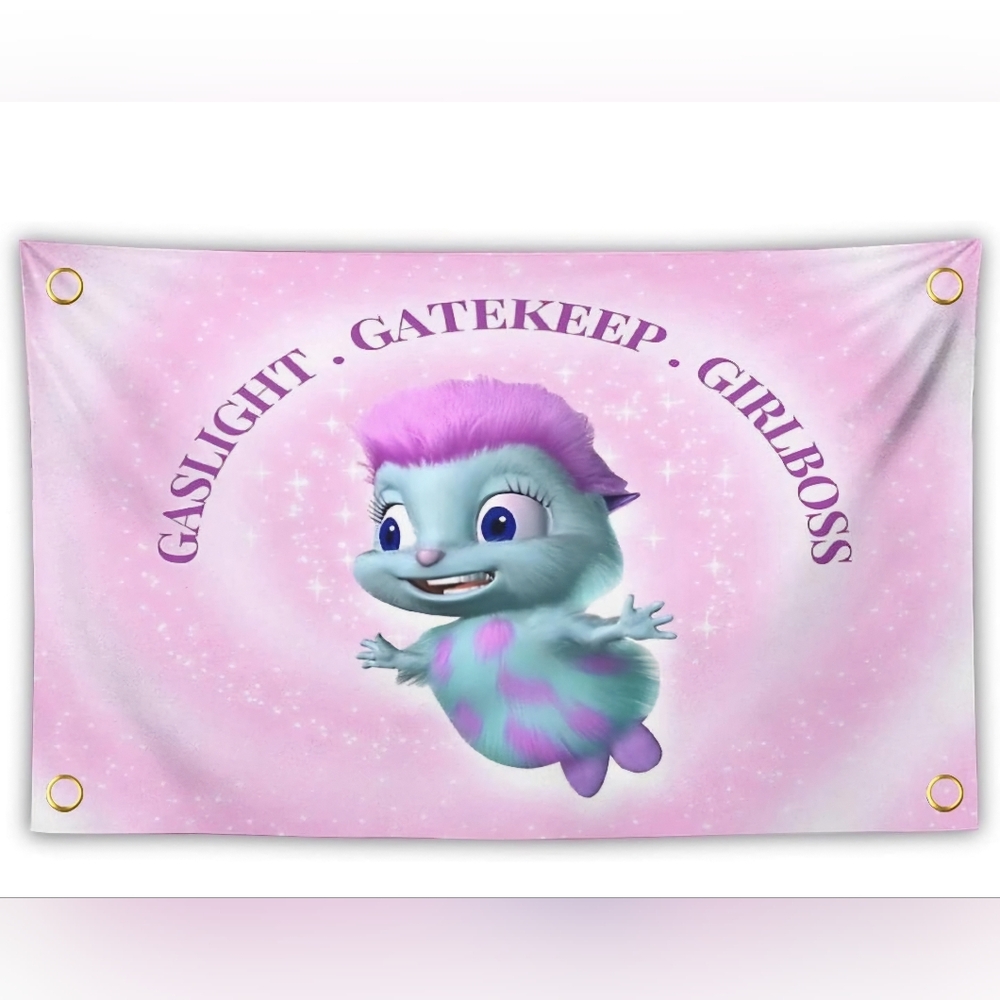 Bibble character wall tapestry - Picture 3 of 3